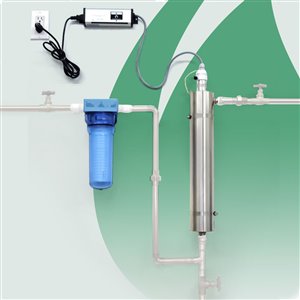 UV lampa su təmizləmə sistemi 